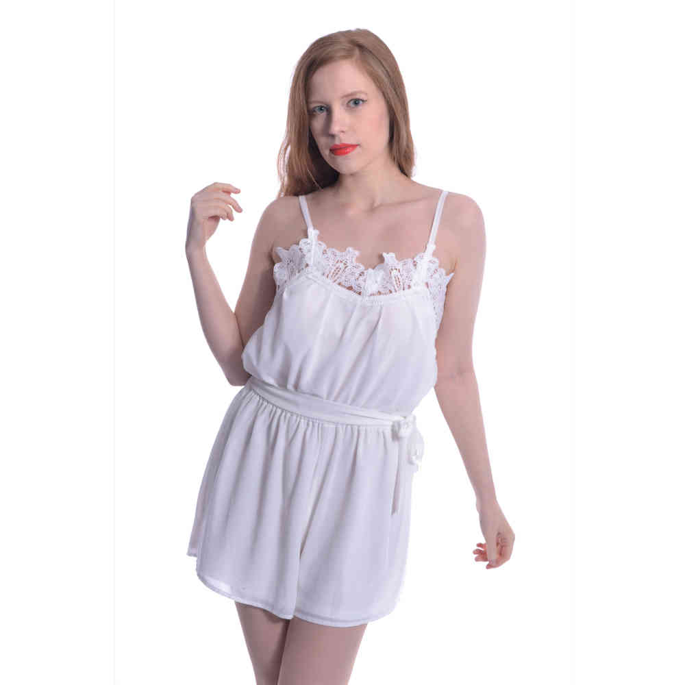 Innocent Lifestyle - EVELINA Combishort - Blanc